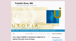 Desktop Screenshot of drfranklinrosemd.com